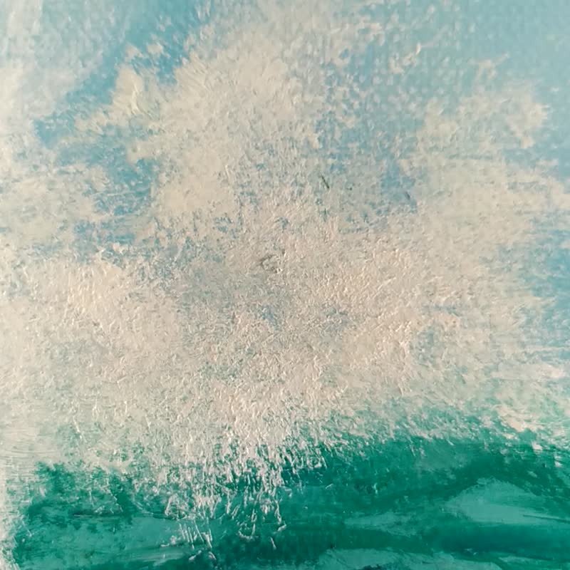 【ビッグウェーブ】アクリル画 F3 風景画 絵画 ビッグウェーブ】アクリル画 F3 風景画 絵画 - メルカリ - 絵画