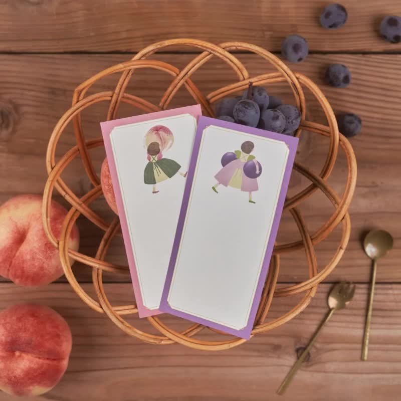 手繪果子怪盜造型貼紙 - 其之1 - 卡片/明信片 - 紙 多色