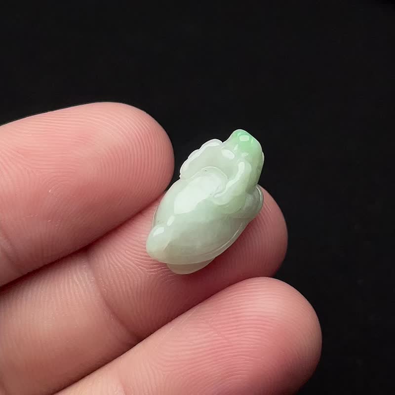飄陽綠翡翠龍龜 | 裸石 | 天然緬甸玉翡翠A貨 | 送禮 - 其他 - 玉石 綠色