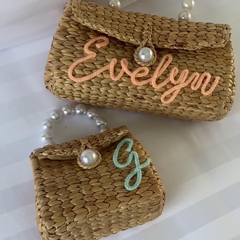 BOHOPeach phone bag Handbags for everyday look - 束口袋/束口背包/水桶包 - 竹 