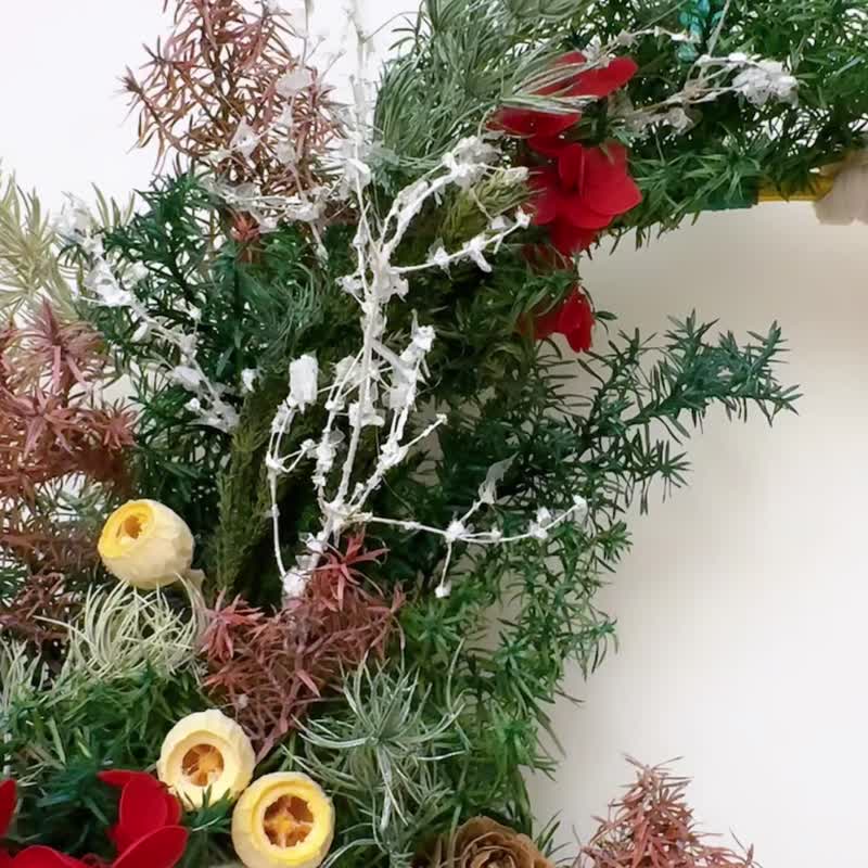 \New Product Launch/ Bohemian Woven Christmas Wreath Christmas Wreath Fragrance Wreath - Fragrances - Plants & Flowers 