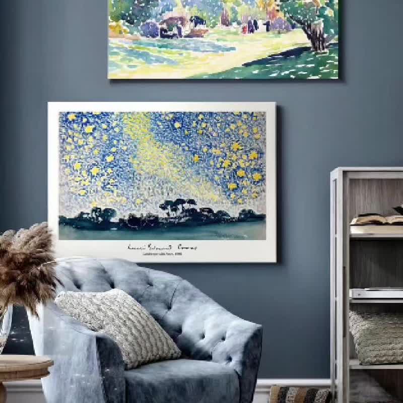 エドモンド・クロスの絵画シリーズ/アートイラスト/装飾画/寝室の絵画/パイナップル絵画スタジオ - ポスター・絵 - その他の素材 多色