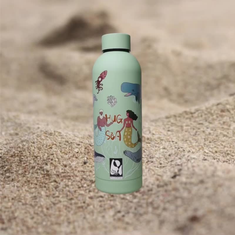 Mermaid insulated water bottle - กระบอกน้ำร้อน - สแตนเลส 