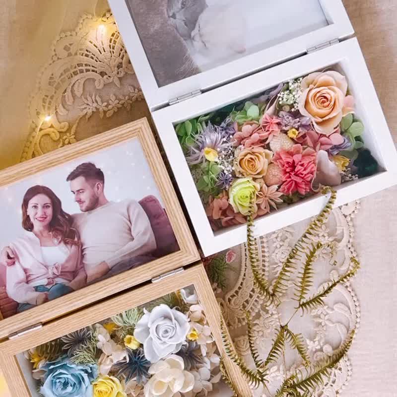 Memory-Photo Frame Flower Box - Picture Frames - Plants & Flowers 