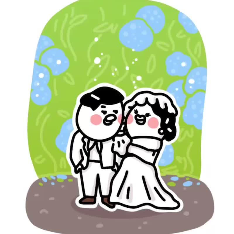 電子版似顏繪 - 電子似顏繪/繪畫/插畫 - 其他材質 