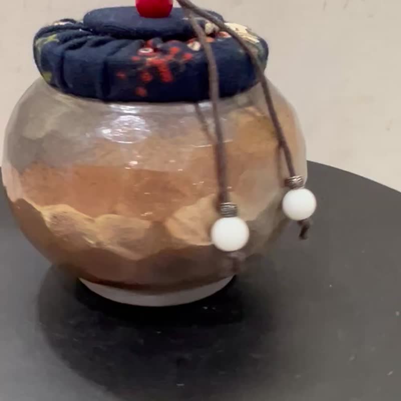 Wood fired tea can - Teapots & Teacups - Pottery 