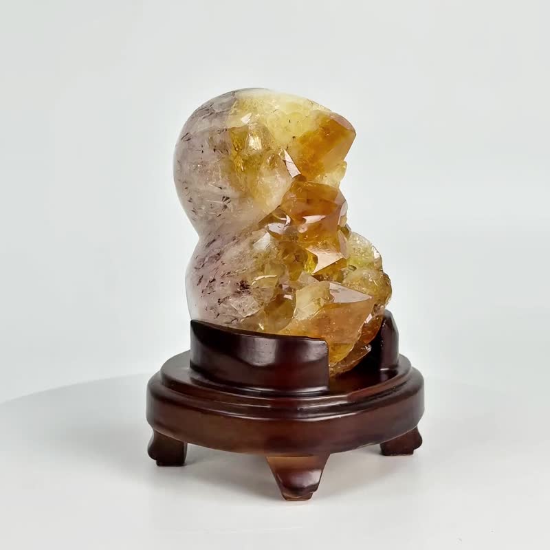 巴西黃晶花生 540309 - 擺飾/家飾品 - 水晶 黃色