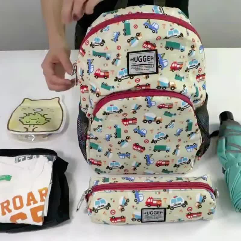 【HUGGER】Toddler Backpack , Safari - Backpacks & Bags - Nylon Khaki