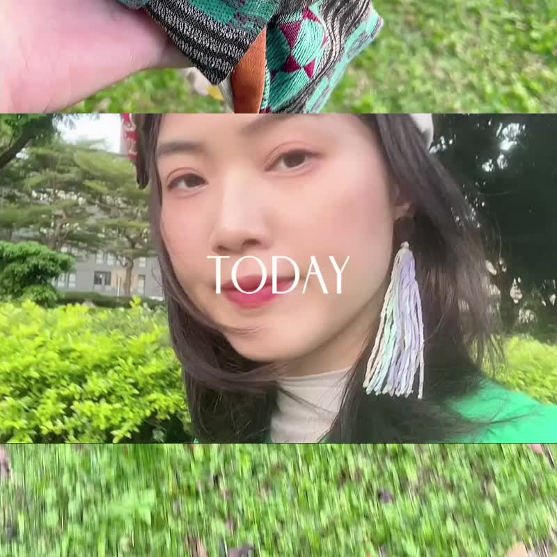 圖騰 鬆緊寬髮帶 - 頭箍/髮帶/髮圈 - 棉．麻 多色