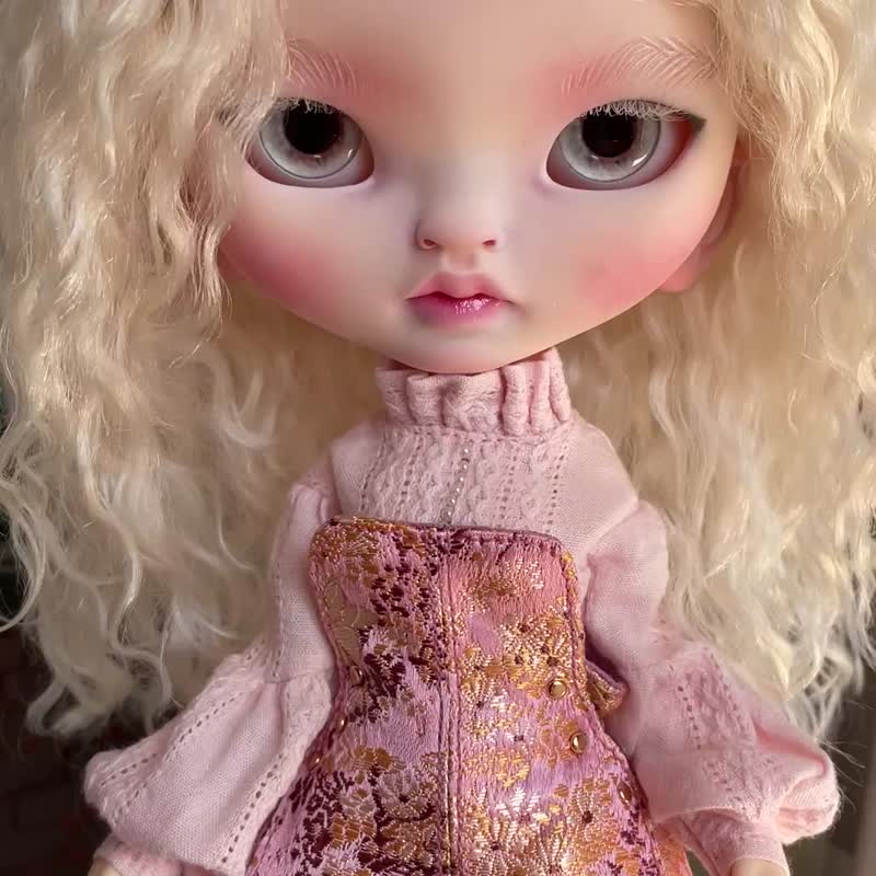 Blythe doll blonde - 玩偶/公仔 - 塑膠 白色
