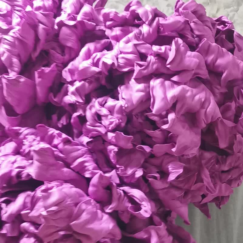 Giant Peony Flower. 70 cm Flower Head. Huge Floral Decor. Outdoor Flower Decor - Other - Other Materials 