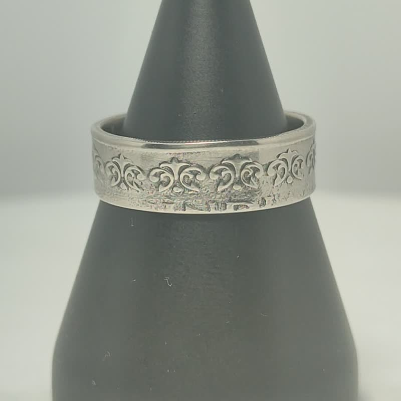 India Coin Ring 50 paise 1988 Calcutta coin rings for men coin rings for women - 戒指 - 其他金屬 