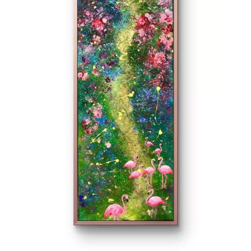 療癒心藝術家SaSa創作 油畫丙烯肌理畫 - 擺飾/家飾品 - 壓克力 多色