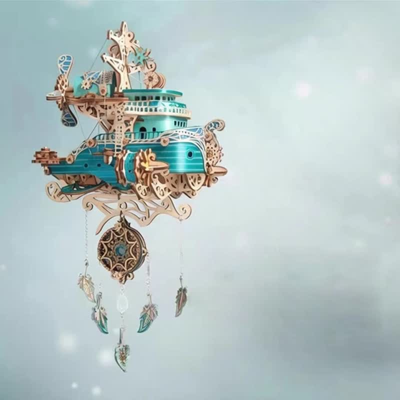 捕夢網嘟嘟船 - 3D環保紙材拼裝模型 - 其他 - 紙 