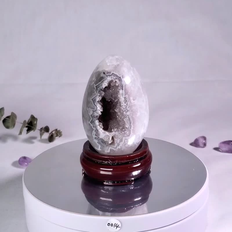 瑪瑙好運蛋 140234 - 擺飾/家飾品 - 水晶 多色
