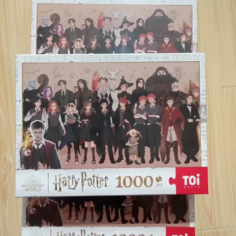 TOi圖益 哈利波特與魔法石 拼圖1000片魔法世界經典場景 收藏禮物 - 拼圖 - 紙 多色