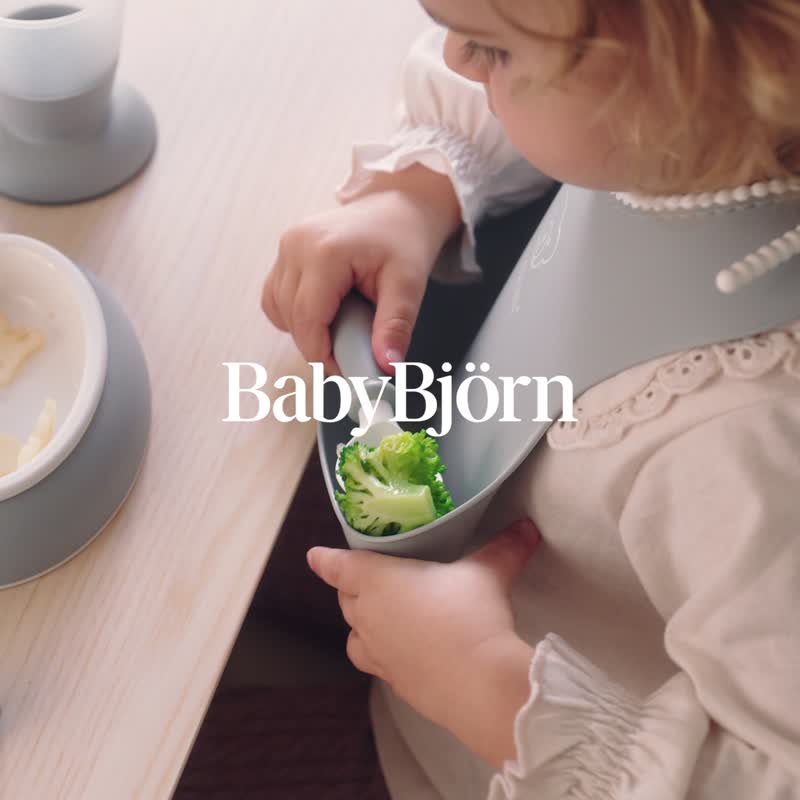 【BabyBjörn】分隔餐盤餐具組-4色選擇 - 寶寶/兒童餐具/餐盤 - 塑膠 多色