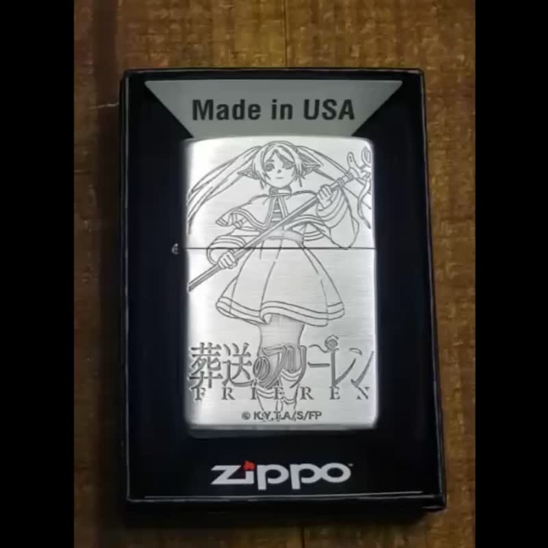 【ZIPPO官方旗艦店】葬送的芙莉蓮 新隊伍防風打火機 ZA-6-A31 - 其他 - 銅/黃銅 銀色