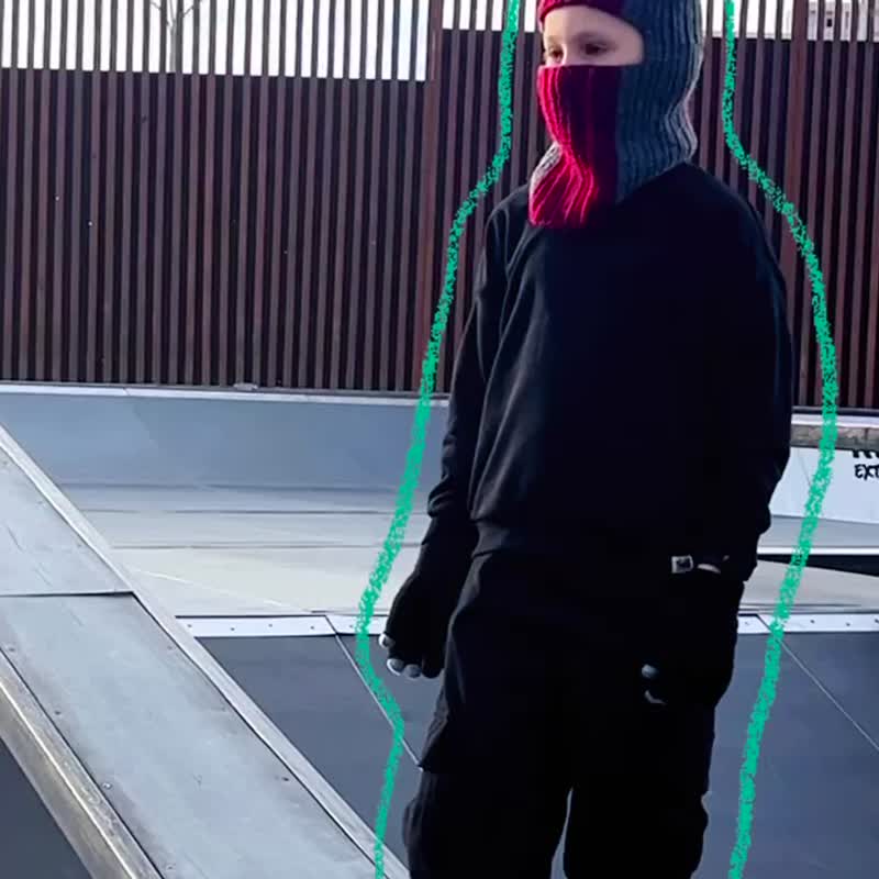 Crochet Balaclava Clancy PATTERN. Twenty One Pilots ski mask pattern. Beanie - 線上教學/教學影片 - 其他材質 