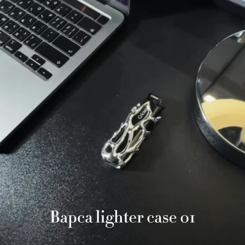 General version lighter case Bapca Lighter Case 01 Silver - Keychains - Resin Silver