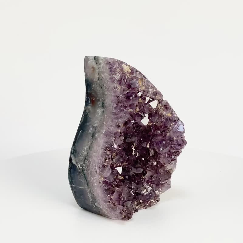 Uruguay Amethyst Flame 300241 - ของวางตกแต่ง - คริสตัล สีม่วง