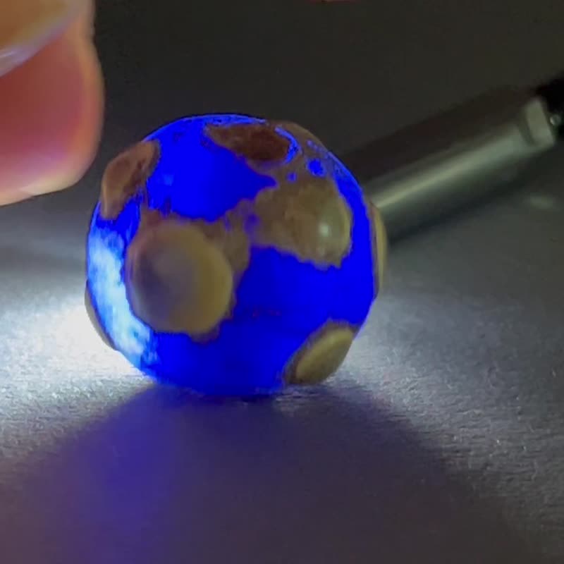 西亞凸眼琉璃珠 蜻蜓眼 老琉璃珠 腓尼基 西亞 Glass Beads 藝術 - 吊飾/掛飾 - 玻璃 多色