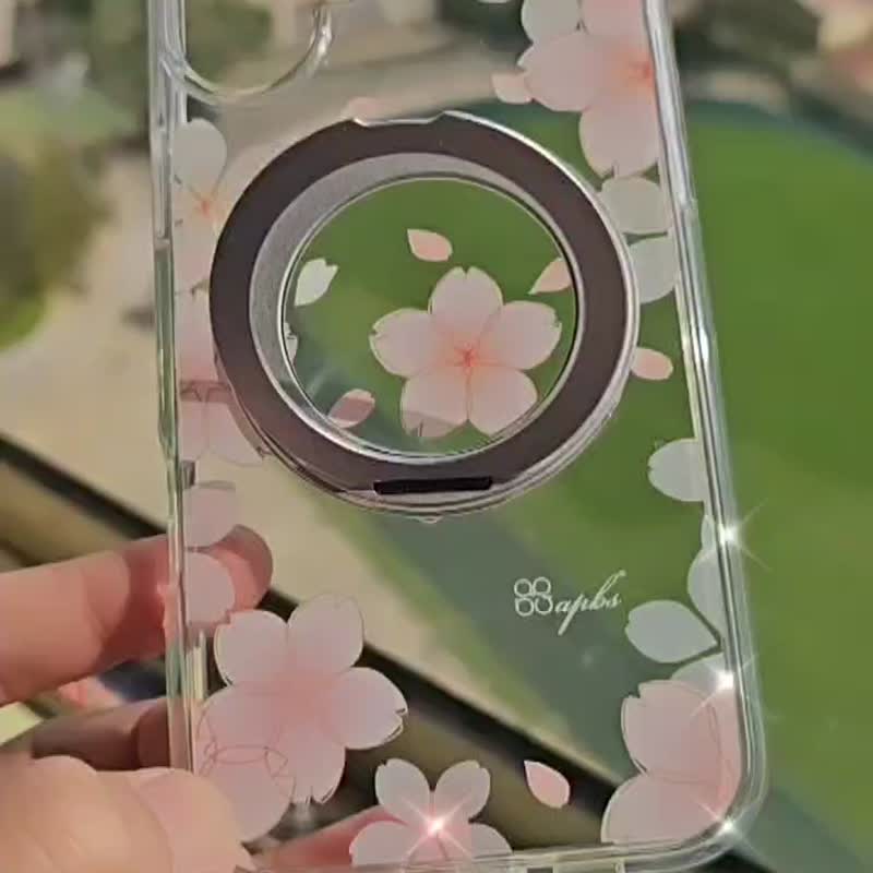 apbs iPhone 16/15系列 軍規360旋轉磁吸立架手機殼-多圖可選4 - 手機殼/手機套 - 其他材質 多色