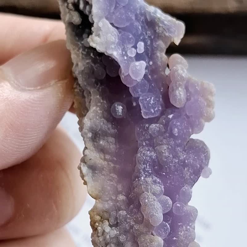 グレープクォーツ インドネシア産ブドウ型紫水晶 グレープアゲート