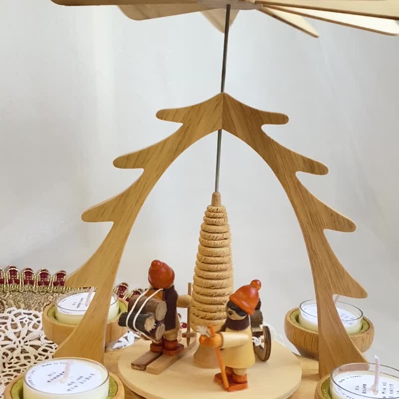 Good Day Fetish】ドイツ製手作り木製熱風回転クリスマスセレクション