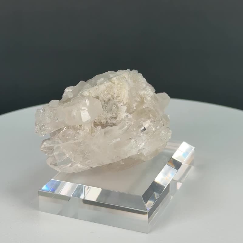 迷你白晶簇  010139 - 擺飾/家飾品 - 水晶 白色
