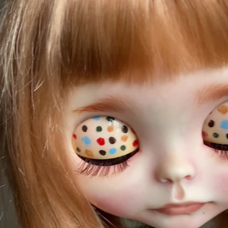 Custom Blythe Doll Ooak Blythe - Stuffed Dolls & Figurines - Plastic Green