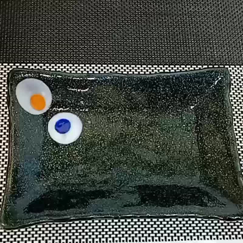 サークルシリーズF - 皿・プレート - ガラス 多色
