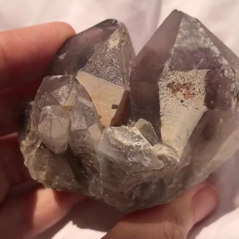 紫水晶 紫晶簇 紫鎮 礦標 水晶簇 水晶原礦 擺設 原石 crystal - 擺飾/家飾品 - 水晶 紫色