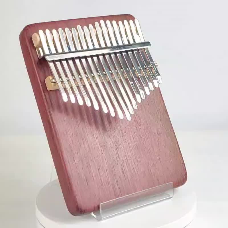 Purple Heart Wood Thumb Piano/17-Tone Thumb Piano/KALIMBA - กีตาร์เครื่องดนตรี - ไม้ สีม่วง