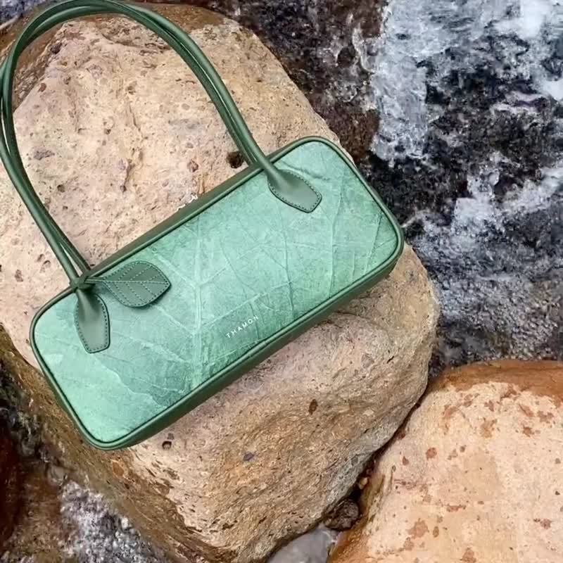 Craugette Bag - Forest Green - 手提包/手提袋 - 植物．花 綠色