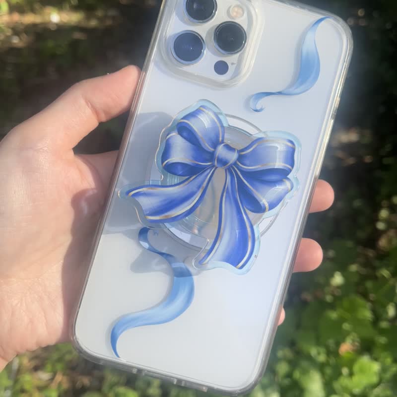 Alice's Blue Ribbon MagSafe Phonegrip - Phone Accessories - Acrylic 