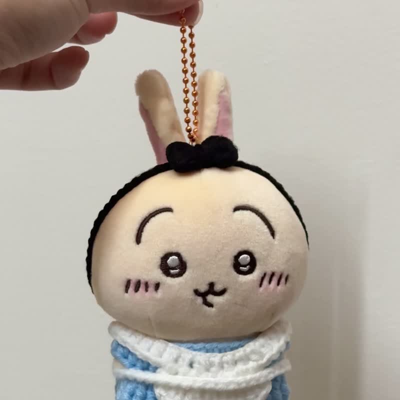 自嘲熊 吉伊卡哇 韓飯娃娃 愛麗絲夢遊仙境 娃衣 鉤織娃衣 - 玩偶/公仔 - 其他材質 藍色