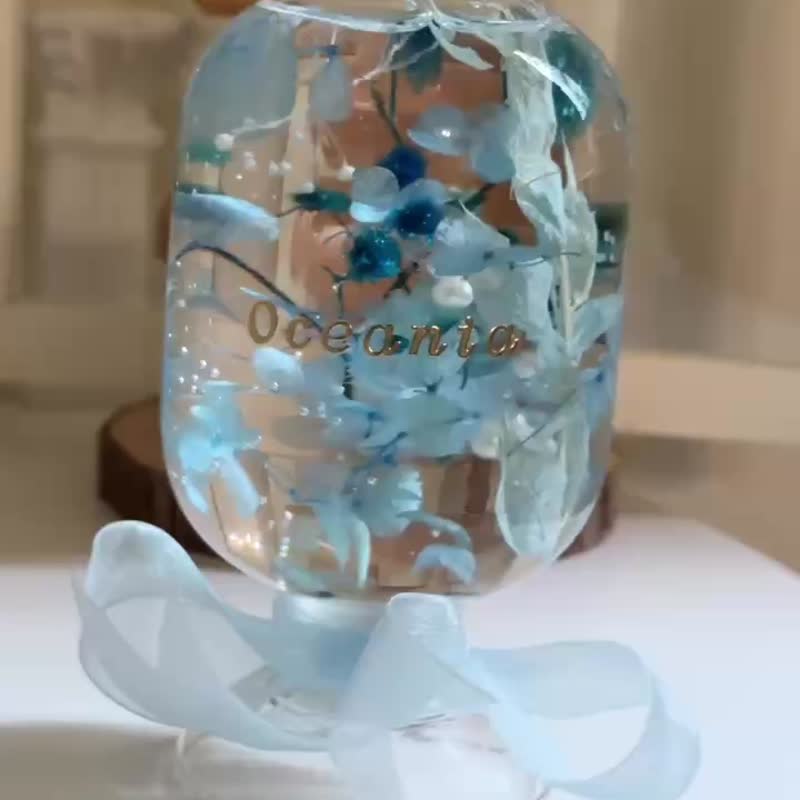 浮游花水晶球+滴膠藝術花盤 體驗活動 手作 - 植栽/花藝 - 其他材質 