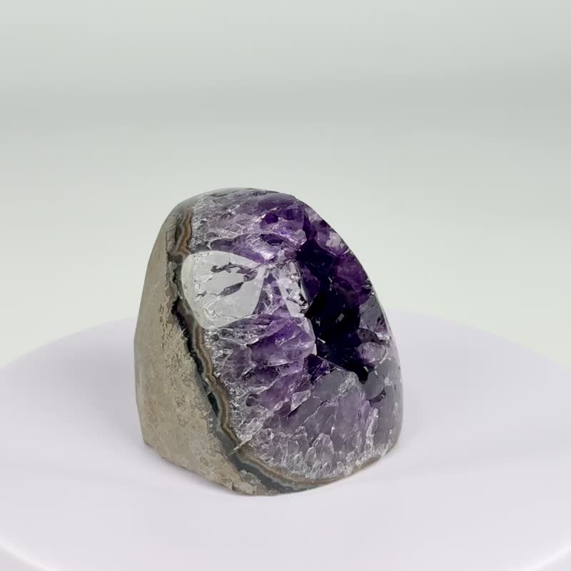 ESP 拇指晶鎮 3500210 開運小物紫水晶 小資族輕鬆入手 - 擺飾/家飾品 - 水晶 紫色