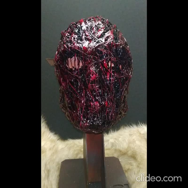 Horror Mask - cosplay mask - Carnage inspired - Adult mask - custom made mask - - Other - Other Materials Multicolor