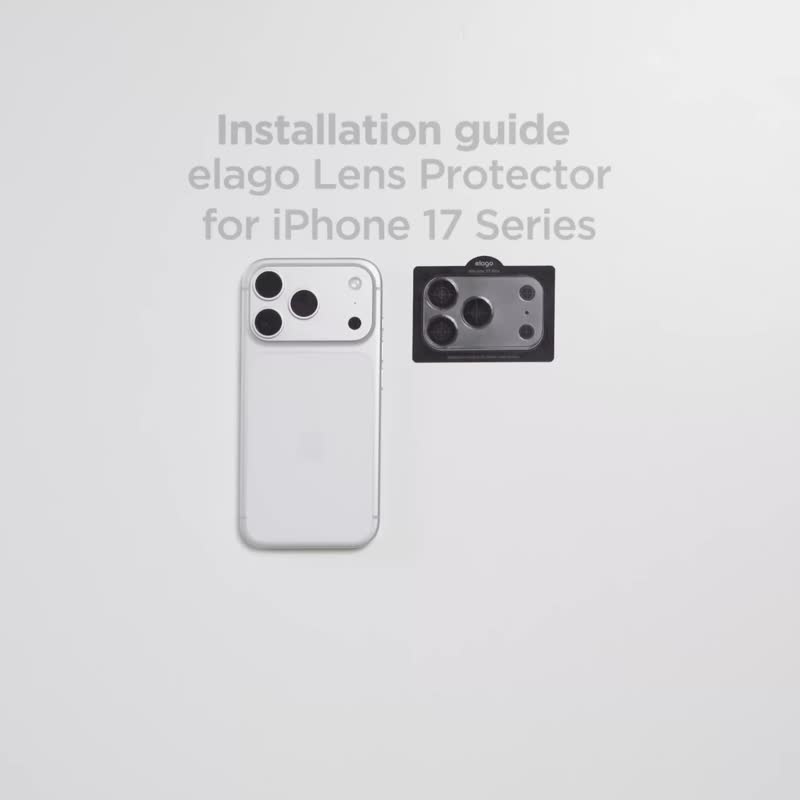 iPhone 17 / Air / Pro / Pro Max フルカバー反射防止 9H強化ガラスレンズ保護フィルム - タブレット・PCケース - ガラス 透明