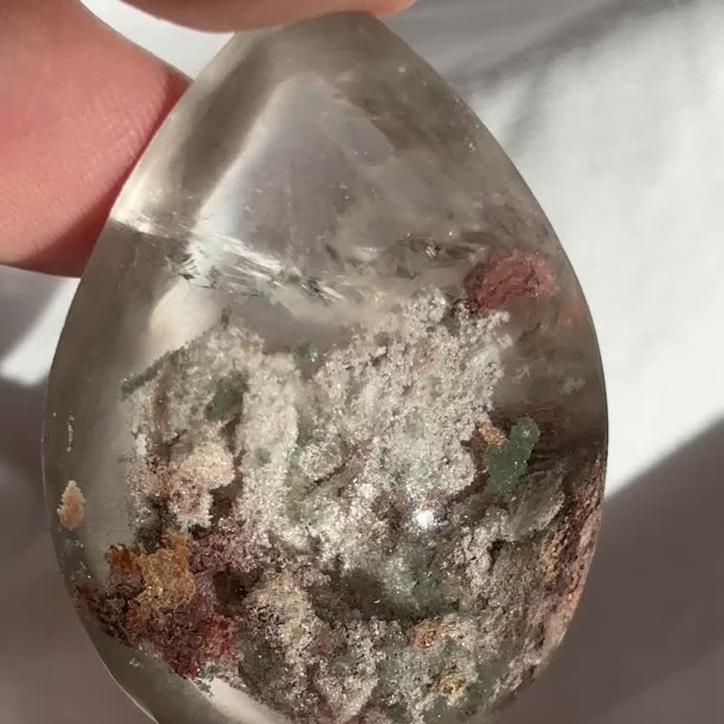 四季幽靈 粉紅 綠幽靈 白幽靈 紅幽靈 水晶 全包隨型 手把玩 - 擺飾/家飾品 - 水晶 多色