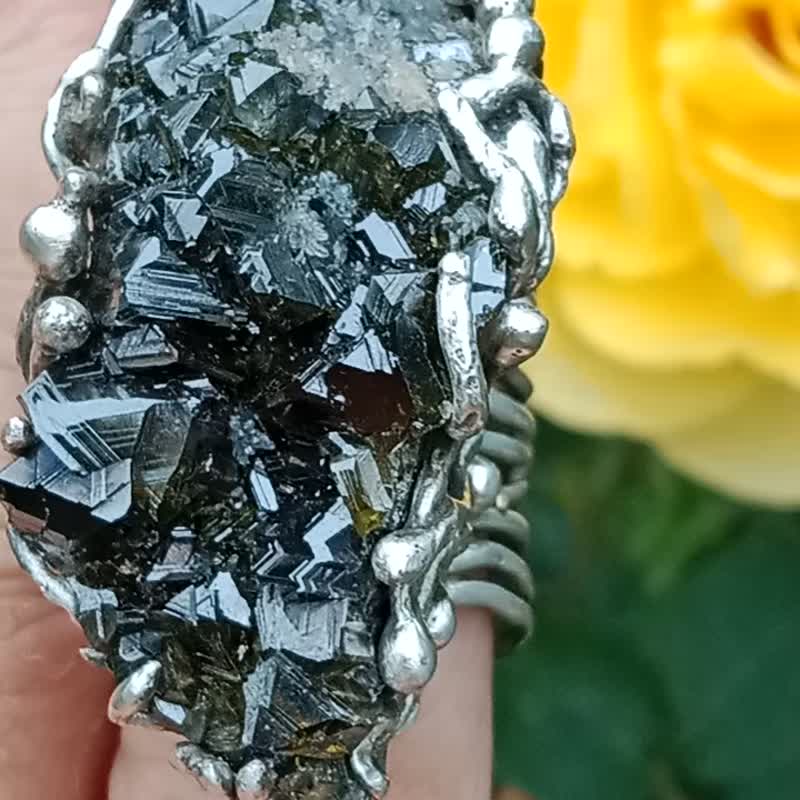 Sphalerite Silver Ring - แหวนทั่วไป - เงินแท้ 