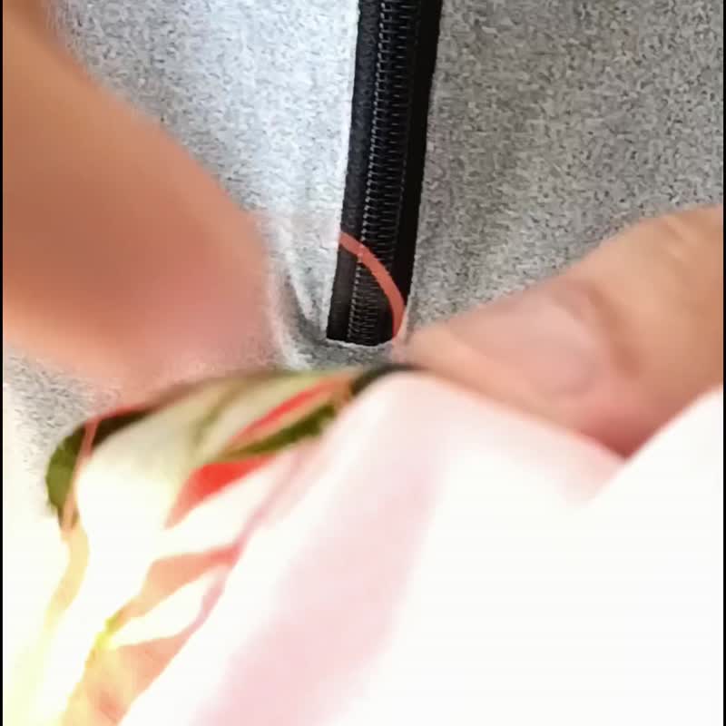 手工縫製 羽織 鳳梨 獨特的 和服 復古 女士 男士 中性 日式風格 - 帽T/大學T - 棉．麻 多色