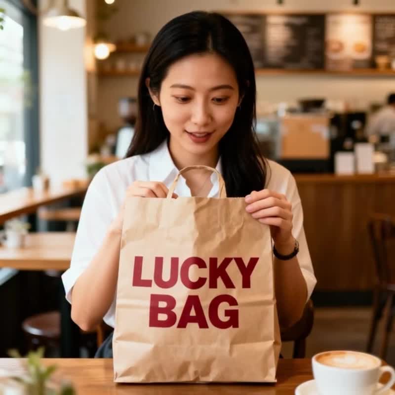 【ถุงโชคดี】LUCKY BAG 02 - Spaghetti Strap Dress and Balloon Sleeve Shirt - 洋裝/連身裙 - 亞麻 卡其色