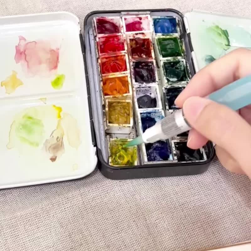 水彩速寫 ‧日式店鋪‧ 手繪體驗活動‧文化幣 - 插畫/繪畫/寫字 - 紙 