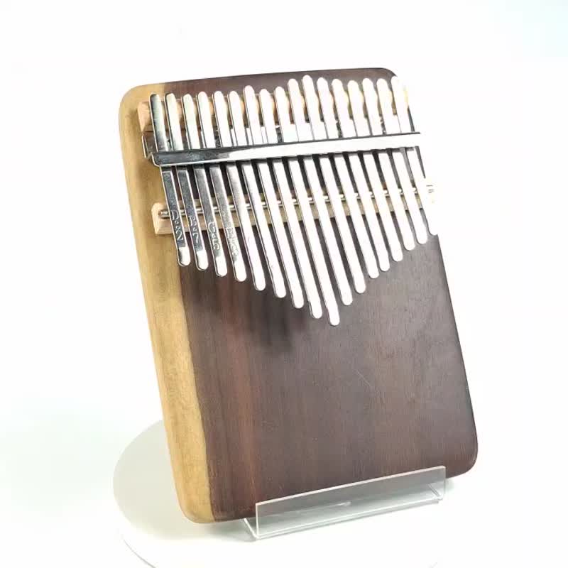 牛角木拇指琴/17音拇指琴/KALIMBA - 吉他/樂器 - 木頭 咖啡色