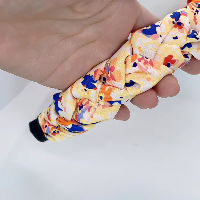 手工塑形減壓髮箍 -NG夏至 - 髮箍/髮帶 - 聚酯纖維 