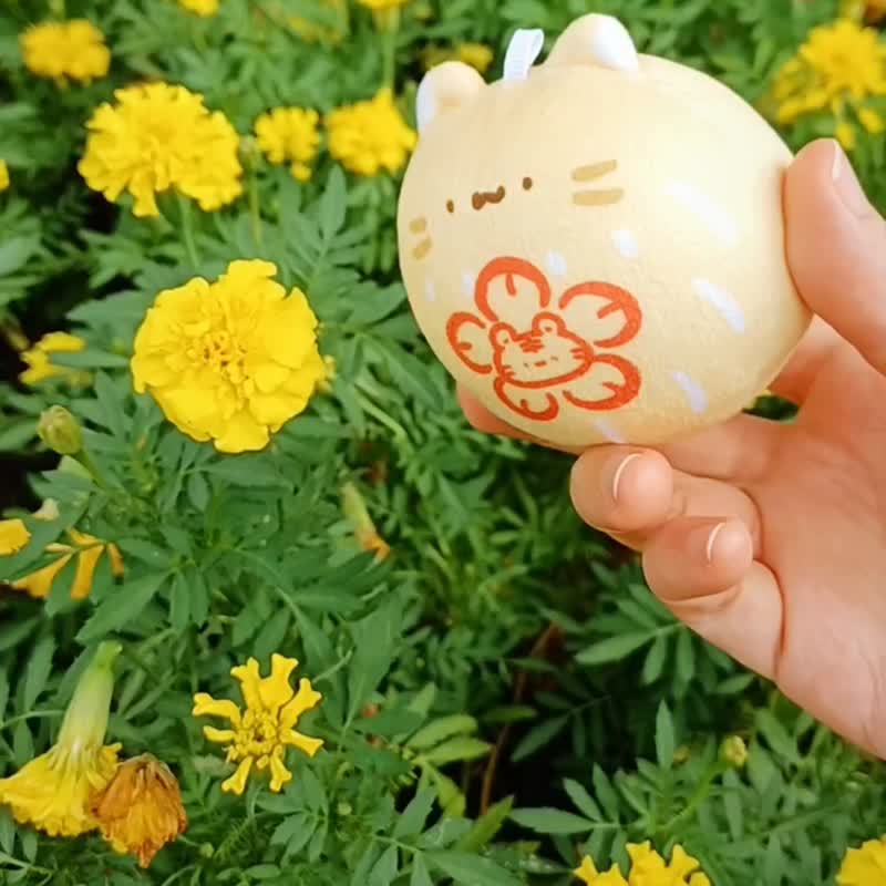 Mo吉貓狀元餅糰子 - 公仔/玩偶 - 其他材質 黃色