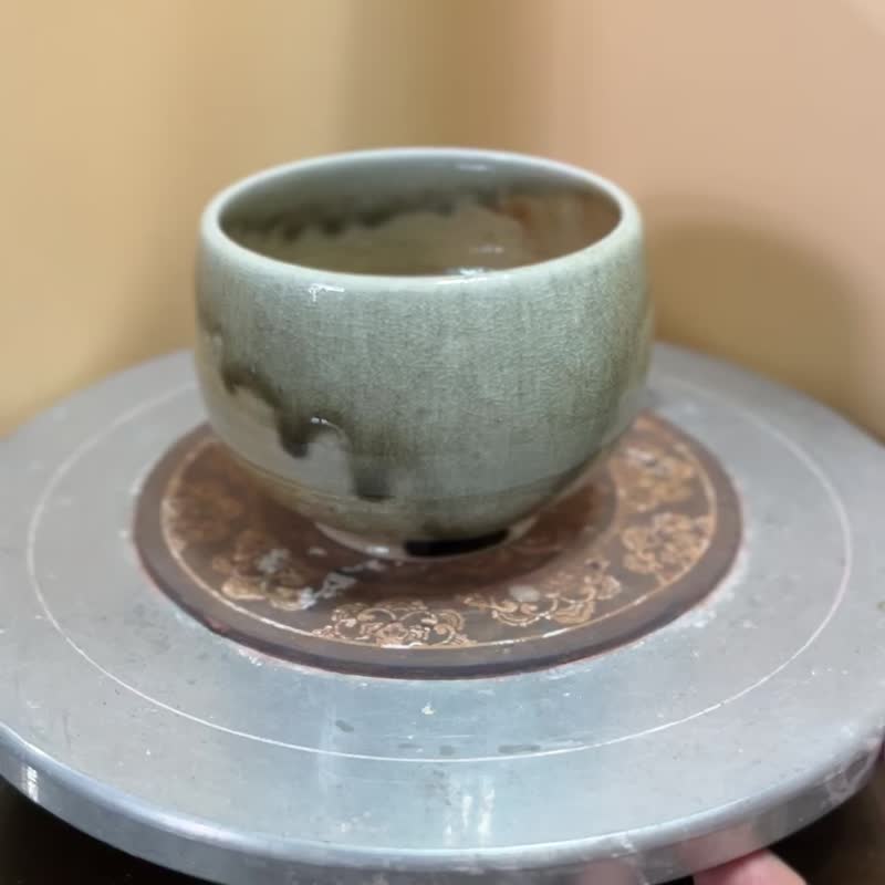 Natural wood burning ash cup - Cups - Pottery Gold